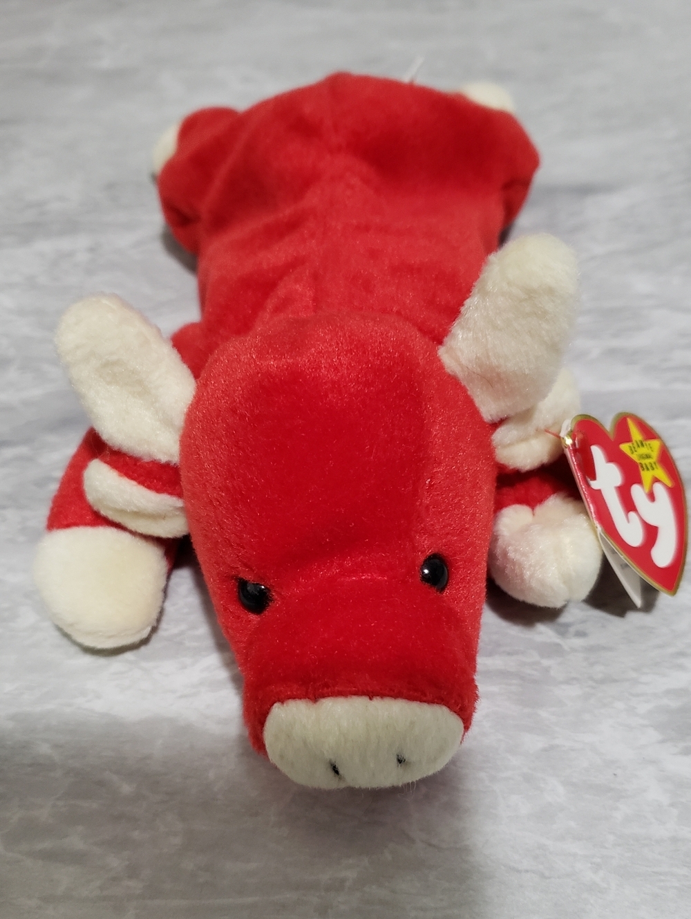 Ty Beanie Baby - Snort (1995) RARE!